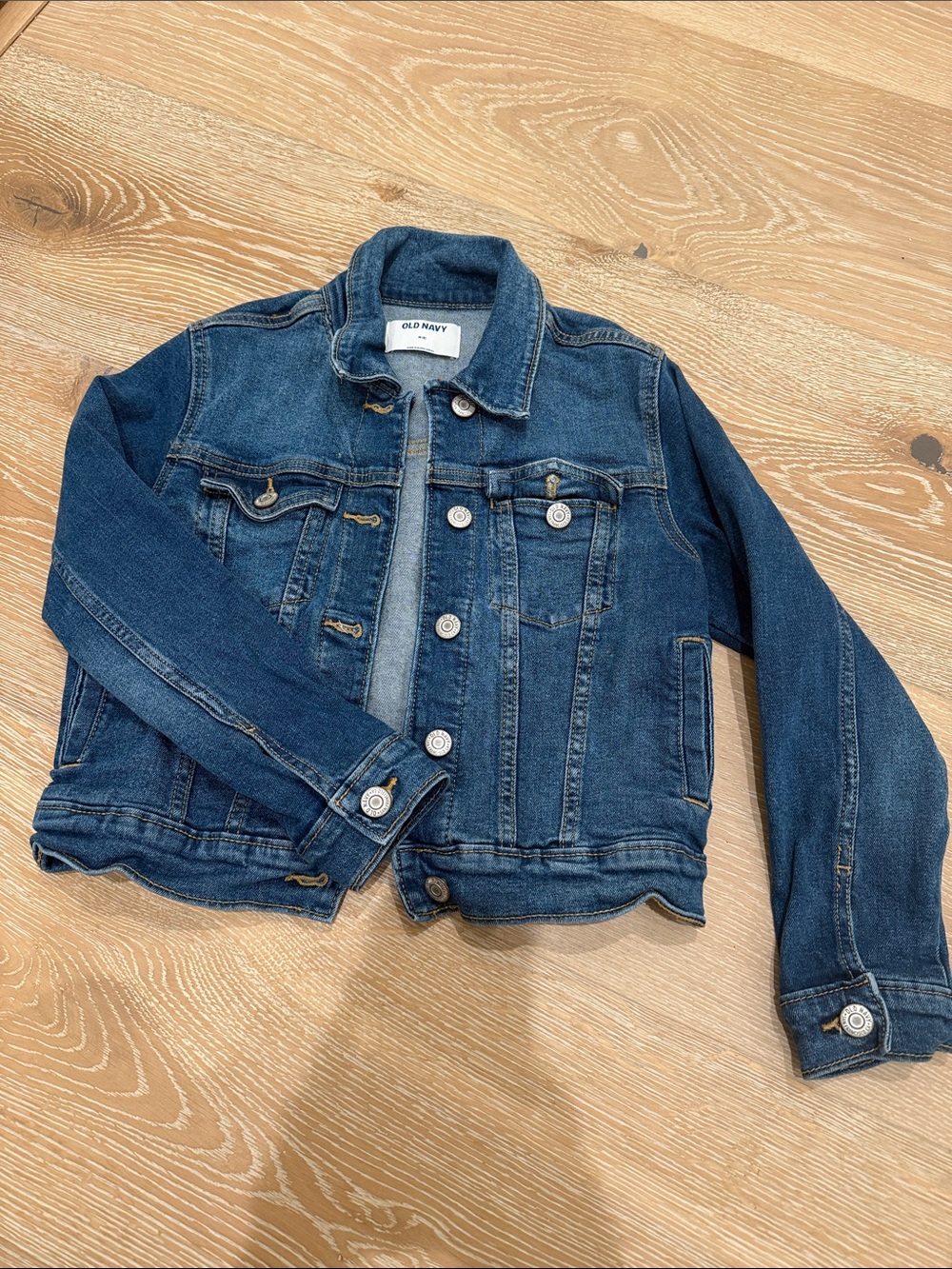 Old Navy Girls M(8) Blue Denim Jean Jacket
